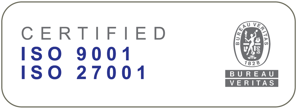 Bureau Veritas Certification – ISO 9001 & ISO 27001